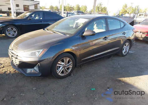 2020 Hyundai Elantra Sel z USA, uszkodzony, nr VIN 5NPD84LF3LH576397